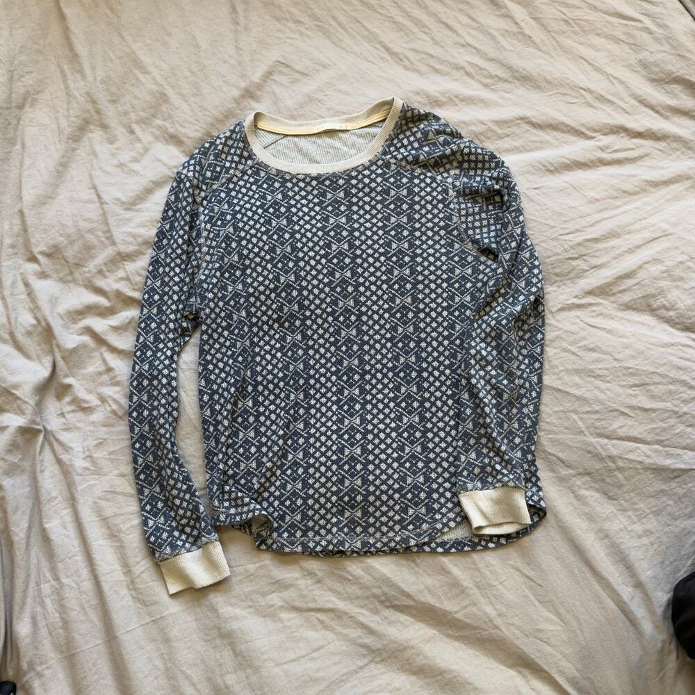Alternative Small Long Sleeve Printed Top